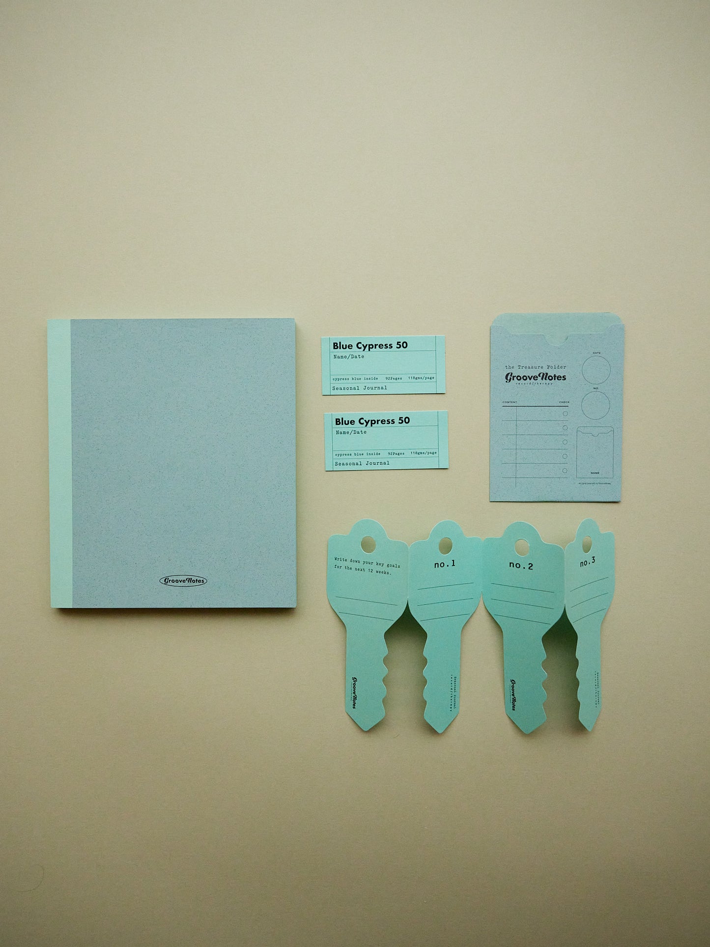 Seasonal Journal in Cypress and Pink