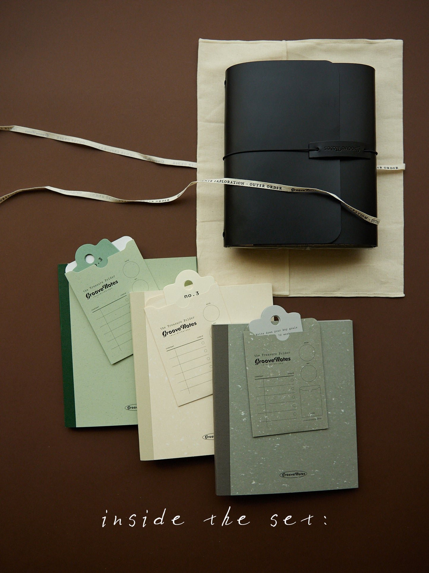 Square Mind Traveller Journal Bundle