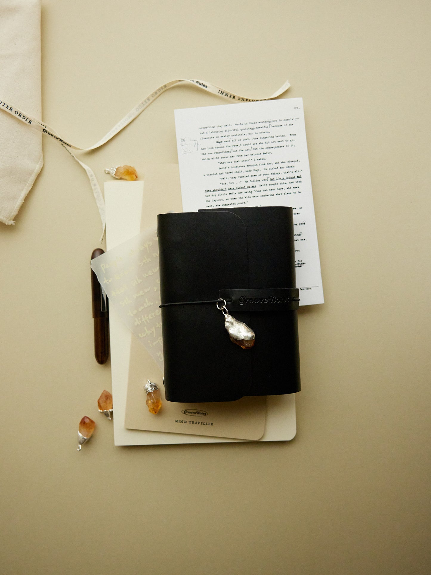 "Soul Stone" Mind Traveller Notebook Accessories